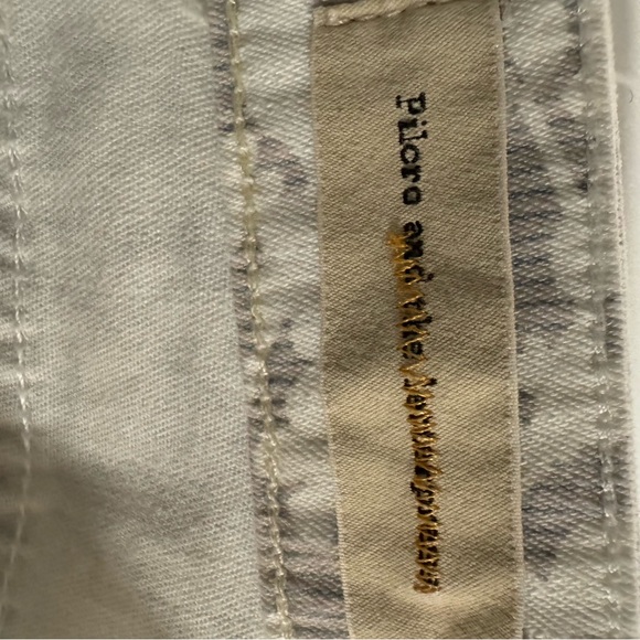 Pilcro and the Letterpress Fit The STET Crop Floral Print Pant Size 31 P - Picture 6 of 11